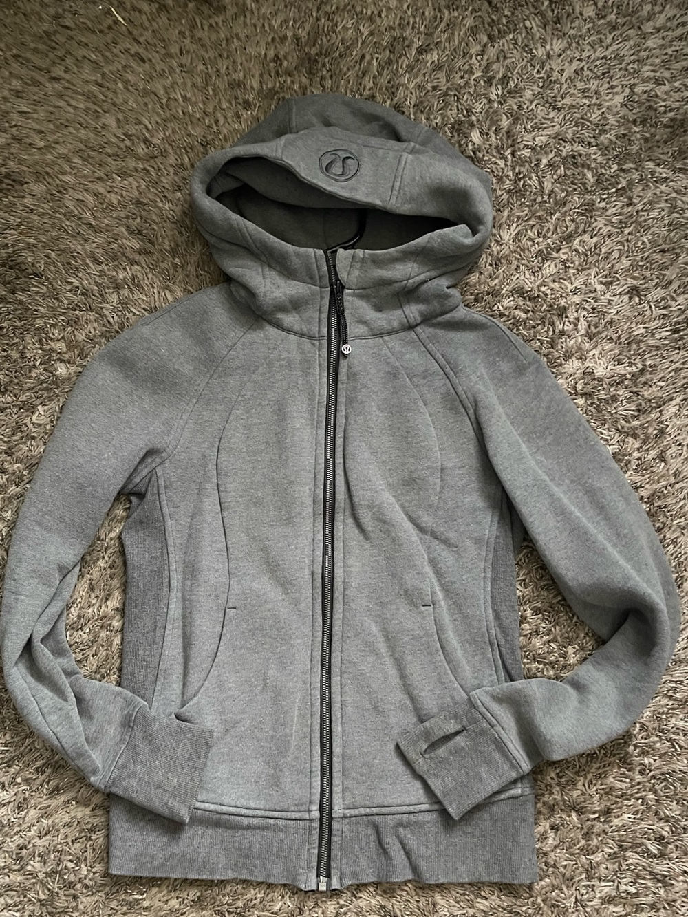lululemon heather gray active scuba